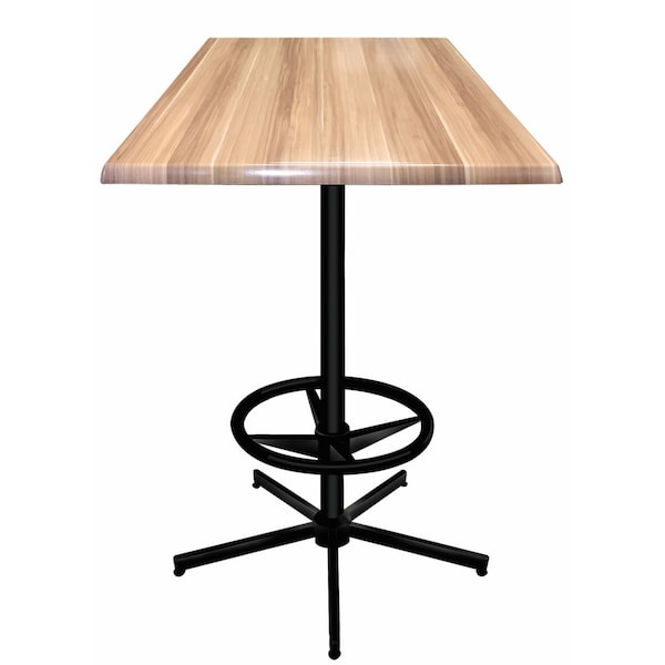 42" Tall In/Outdoor All-Season Table, 36" x 36" Square Natural Top